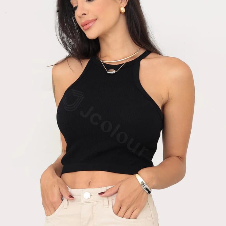 Kit de 3 Peças Sexy com Amarração, Ajuste ao Pescoço (sem ombros)